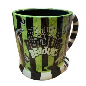 VINTAGE BEETLEJUICE LG MUG WARNER BROS. 22 oz